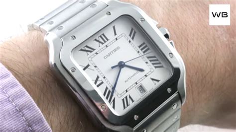 cartier santos large lug to lug